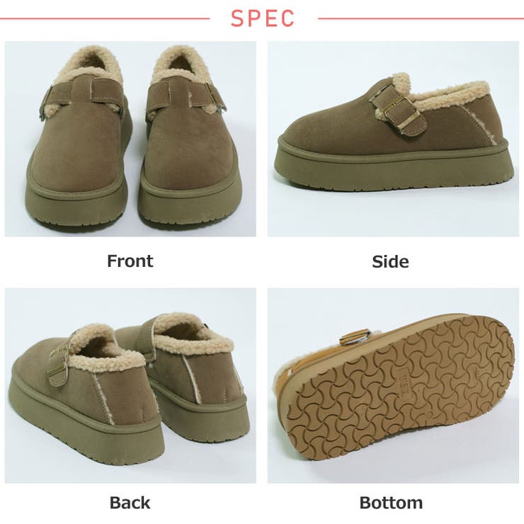 冬新作 フェイクムートン ベルトデザイン | LOVERS | 詳細画像20 