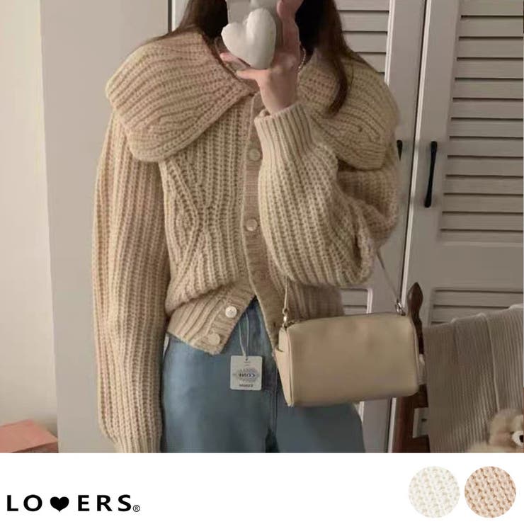 冬新作 ビッグカラー ショート丈 | LOVERS | 詳細画像1 