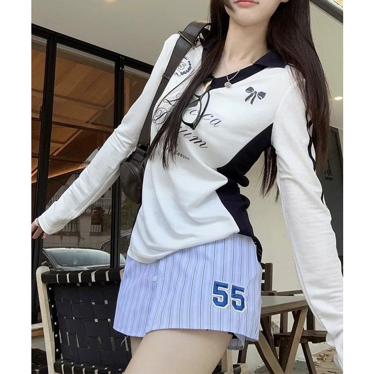 冬新作 バックリボン ユニフォーム風 | LOVERS | 詳細画像5 