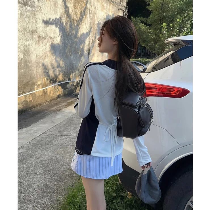 秋新作 バックリボン ユニフォーム風[品番：JP000007028]｜LOVERS