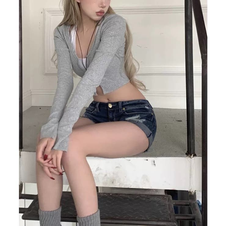 冬新作 袖スリット クロップド丈 | LOVERS | 詳細画像6 