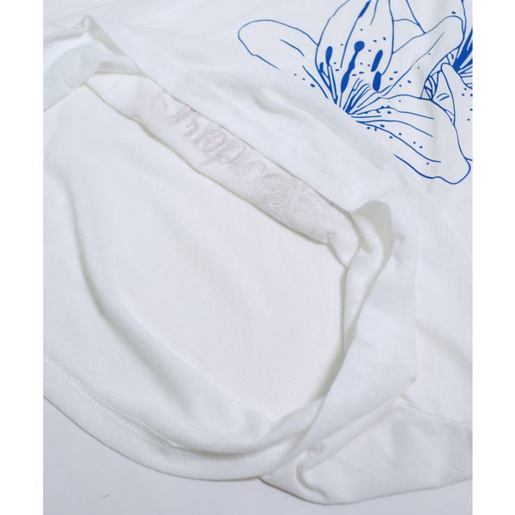 冬新作 フラワープリント シアーオーバートップス | LOVERS | 詳細画像14 