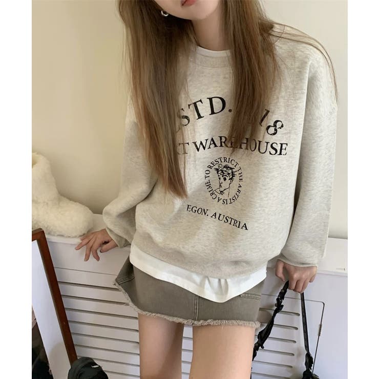 冬新作 ロゴプリント オーバーサイズ | LOVERS | 詳細画像2 