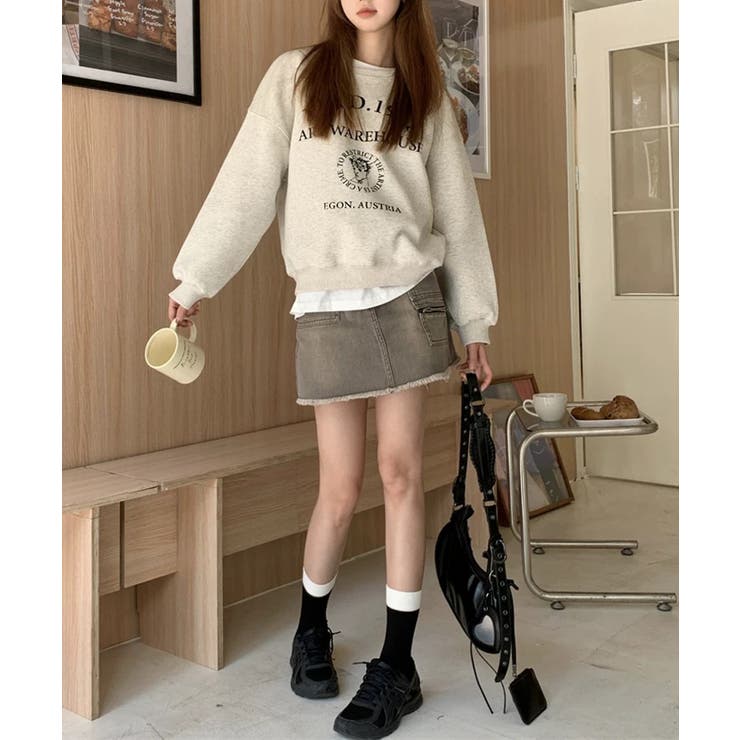 冬新作 ロゴプリント オーバーサイズ | LOVERS | 詳細画像8 