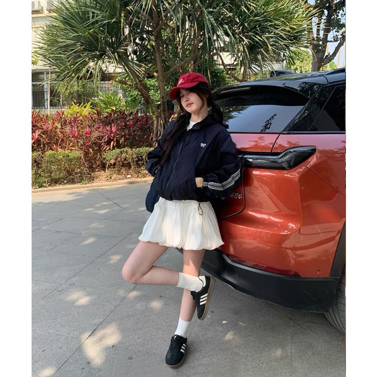 冬新作 ワンポイントリボン刺繍 袖レースライン | LOVERS | 詳細画像6 