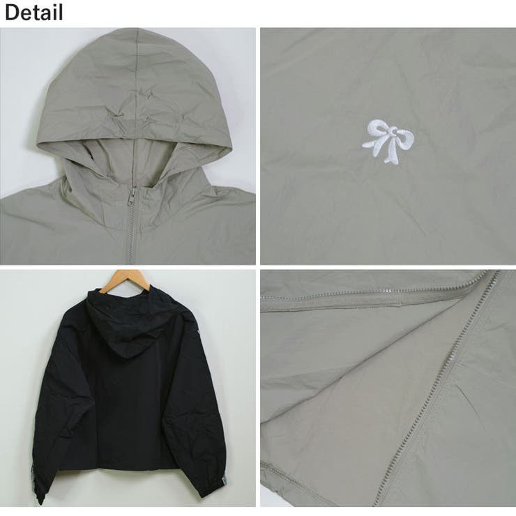 冬新作 ワンポイントリボン刺繍 袖レースライン | LOVERS | 詳細画像24 