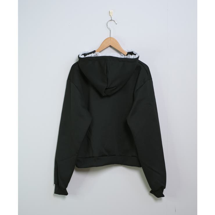 冬新作 レースフード ロゴリボン | LOVERS | 詳細画像10 