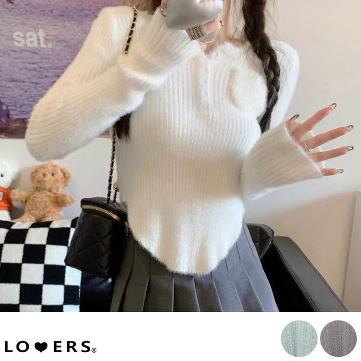 冬新作 ヘンリーネック ポケット付き | LOVERS | 詳細画像1 