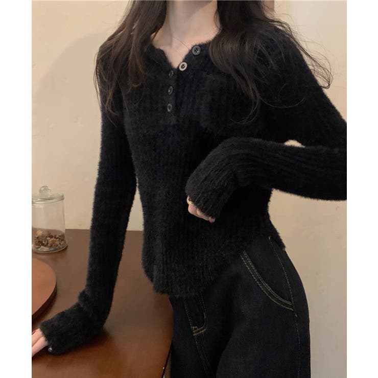 冬新作 ヘンリーネック ポケット付き | LOVERS | 詳細画像3 