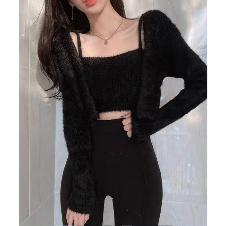 冬新作 シャギーニット キャミソール | LOVERS | 詳細画像2 