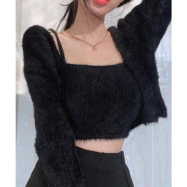 冬新作 シャギーニット キャミソール | LOVERS | 詳細画像3 