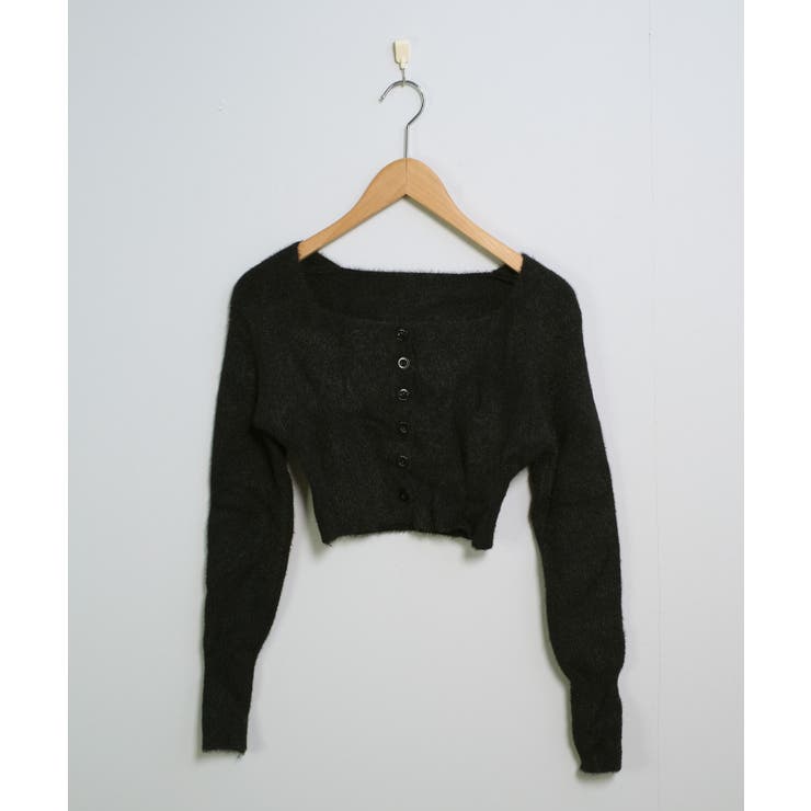 冬新作 シャギーニット クロップド丈 | LOVERS | 詳細画像9 