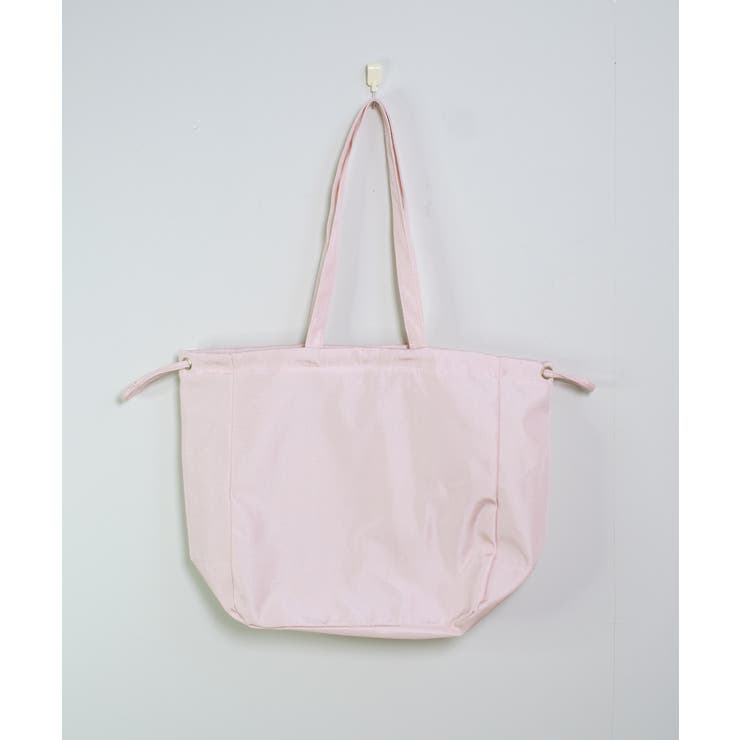 冬新作 ミニポーチ付き 巾着ナイロントートバッグA4サイズ | LOVERS | 詳細画像26 