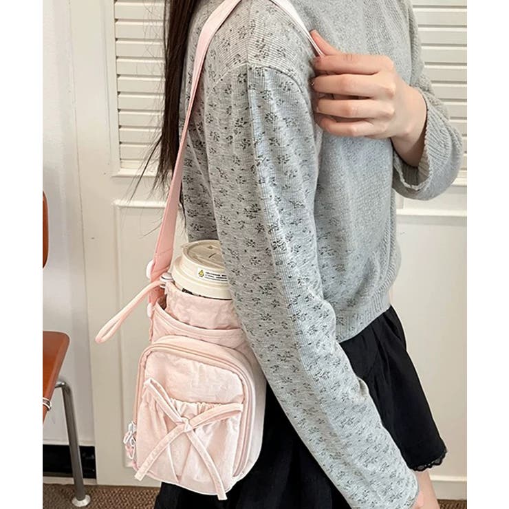 冬新作 リボンデザイン ポーチ付き | LOVERS | 詳細画像12 