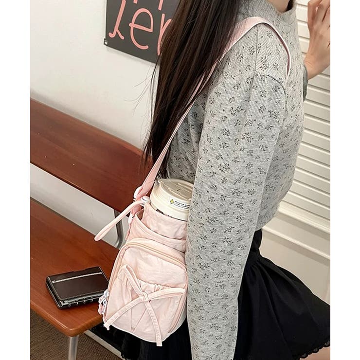 冬新作 リボンデザイン ポーチ付き | LOVERS | 詳細画像13 