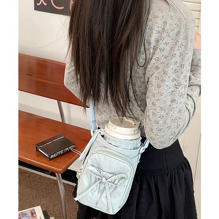 冬新作 リボンデザイン ポーチ付き | LOVERS | 詳細画像19 