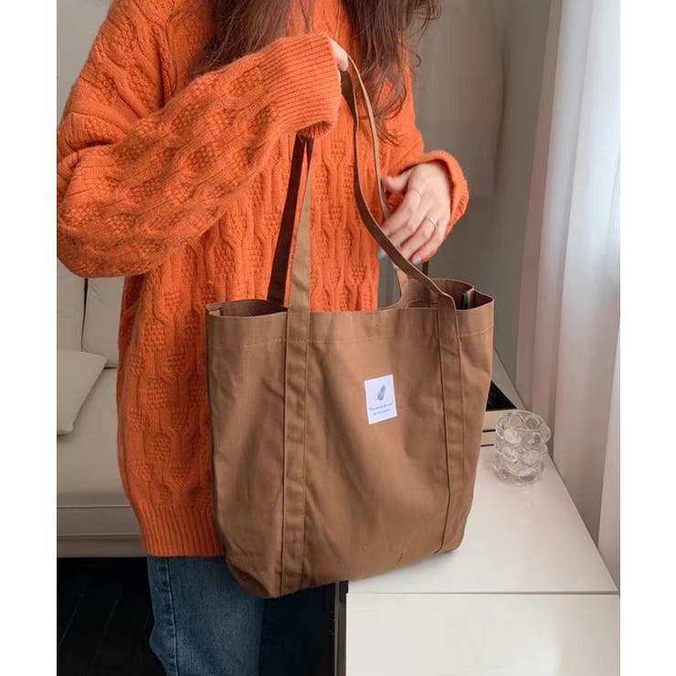 ブラウン | 冬新作 ロゴワッペン キャンバス | LOVERS