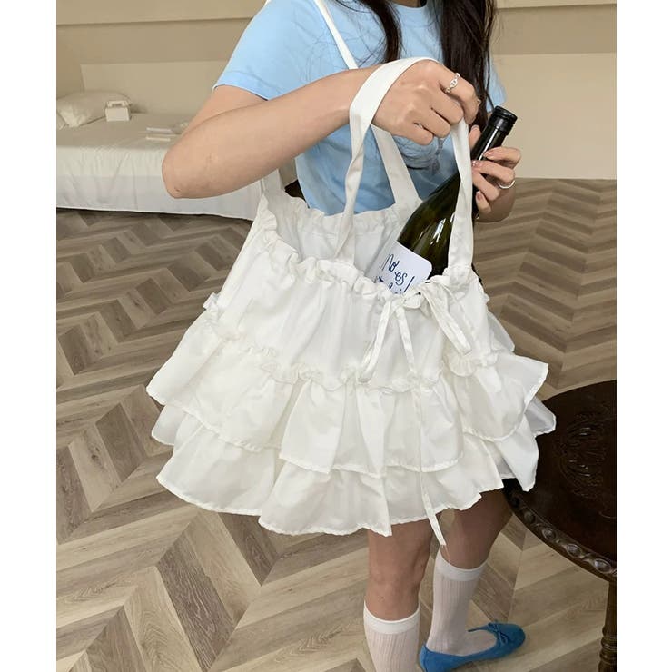 冬新作 ティアードフリル 巾着型 | LOVERS | 詳細画像6 