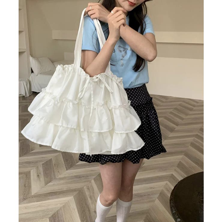 冬新作 ティアードフリル 巾着型 | LOVERS | 詳細画像13 