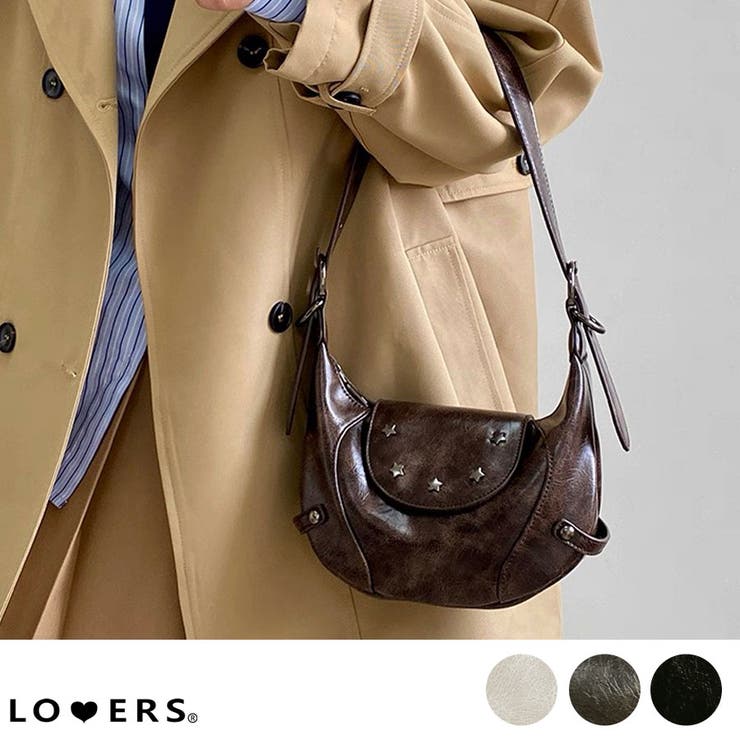 冬新作 スタースタッズ PUレザー | LOVERS | 詳細画像1 