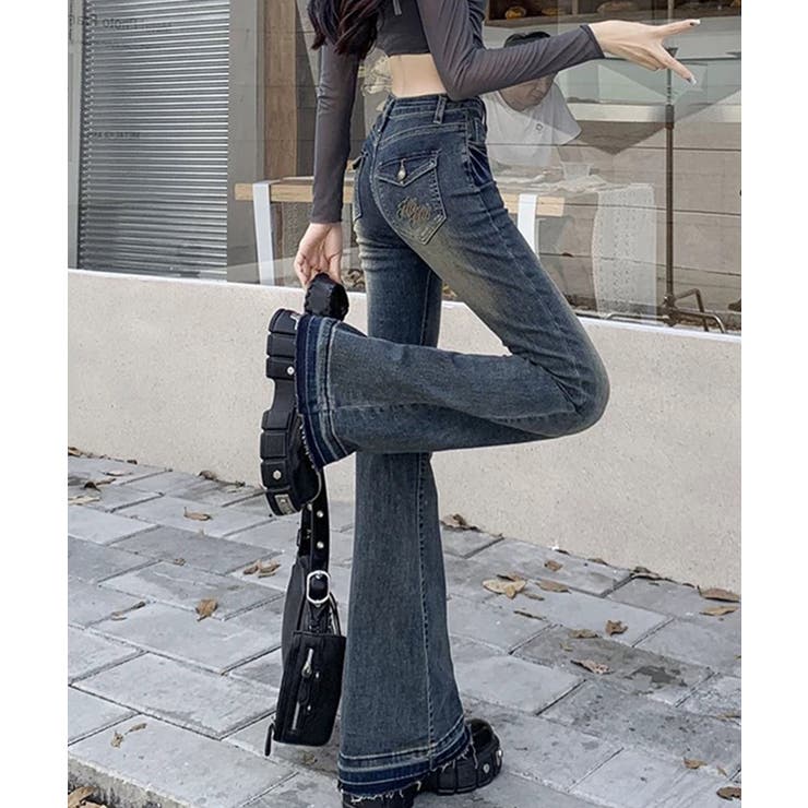 冬新作 ロゴ刺繍 ハイウエスト | LOVERS | 詳細画像2 