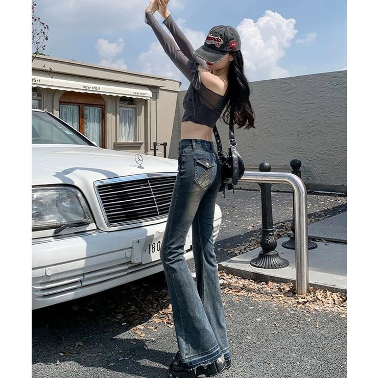 冬新作 ロゴ刺繍 ハイウエスト | LOVERS | 詳細画像8 