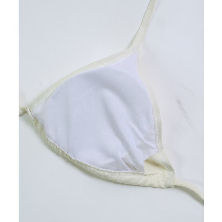 冬新作 ウェーブシースルー ボレロカーディガン付き水着淡色 | LOVERS | 詳細画像11 