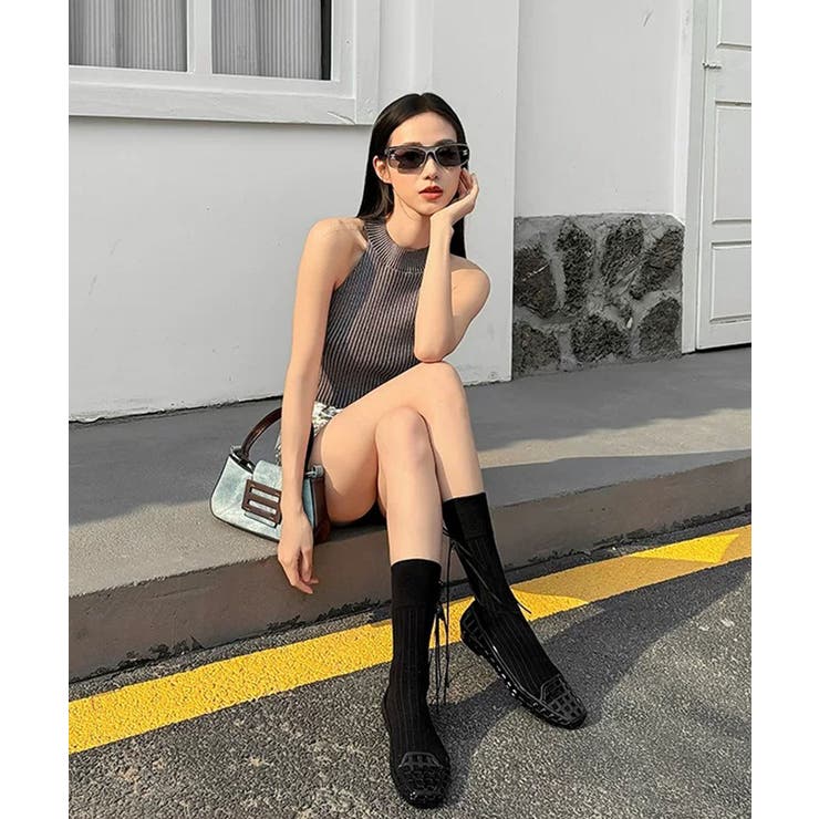 冬新作 スクエアトゥ メッシュ | LOVERS | 詳細画像7 