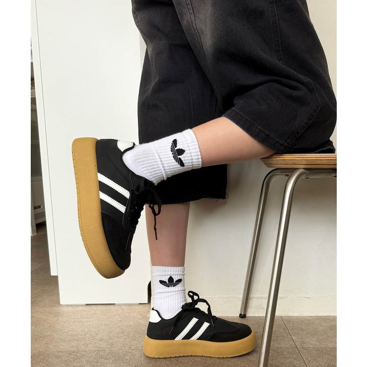 冬新作 ローカット 厚底ラインスニーカー韓国ストリート | LOVERS | 詳細画像14 