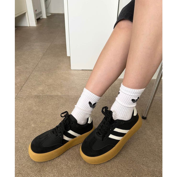冬新作 ローカット 厚底ラインスニーカー韓国ストリート | LOVERS | 詳細画像18 