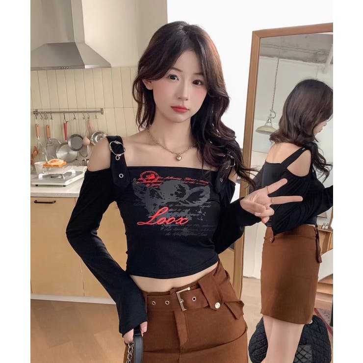 冬新作 ショート丈 エンジェルプリント | LOVERS | 詳細画像7 