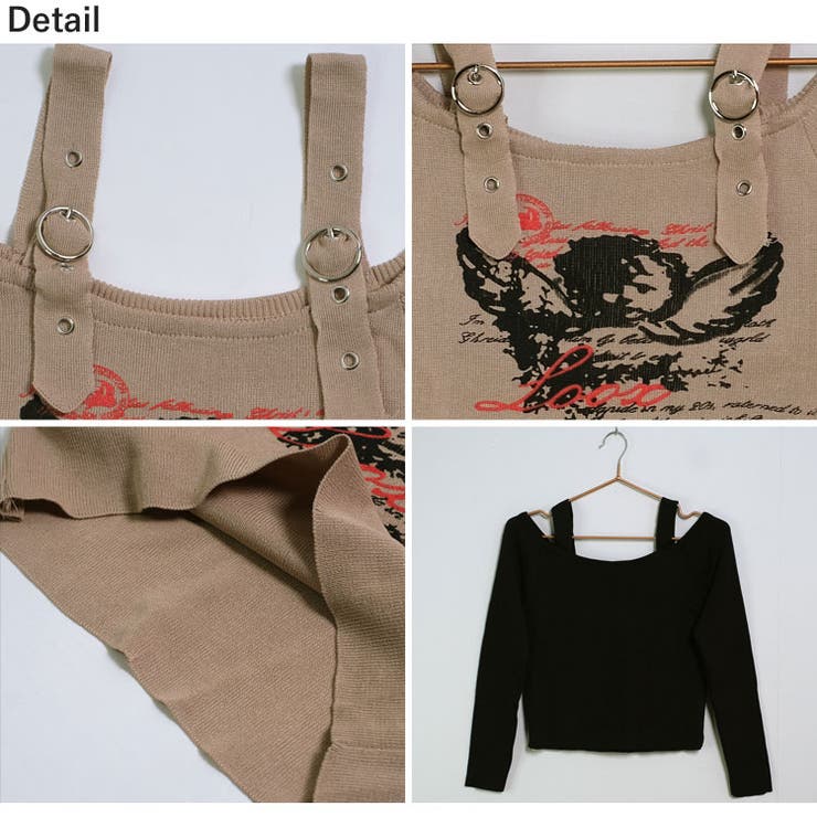 冬新作 ショート丈 エンジェルプリント | LOVERS | 詳細画像27 