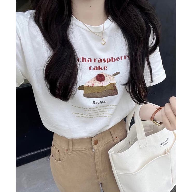 冬新作 ケーキプリント クルーネック | LOVERS | 詳細画像2 