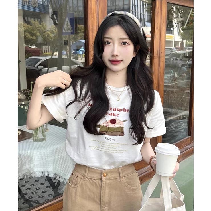 冬新作 ケーキプリント クルーネック | LOVERS | 詳細画像5 