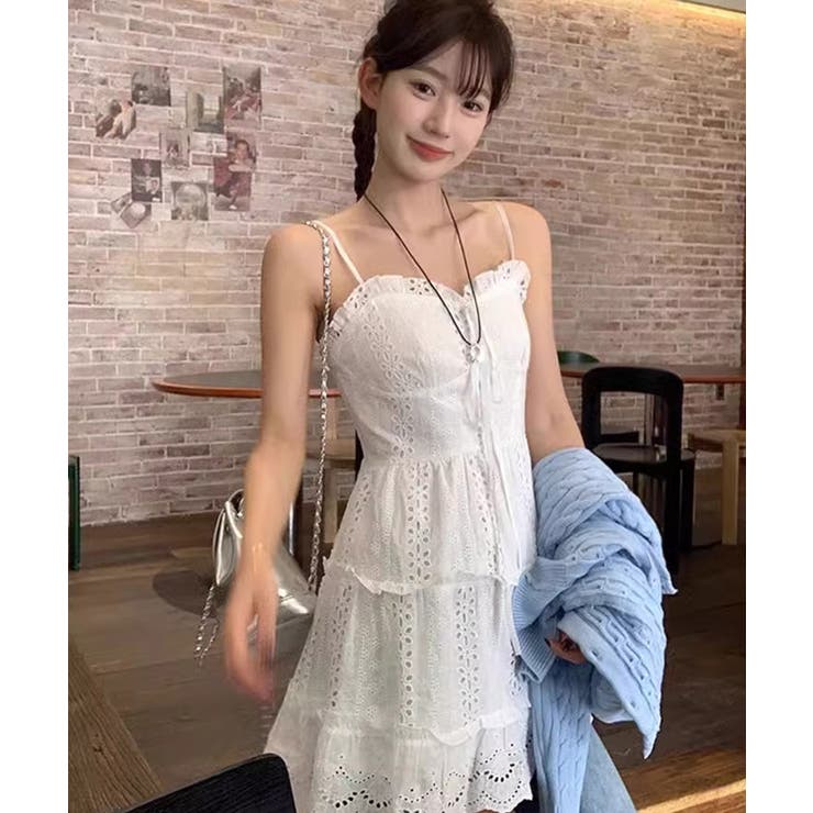 冬新作 パンチングレース キャミソール | LOVERS | 詳細画像5 