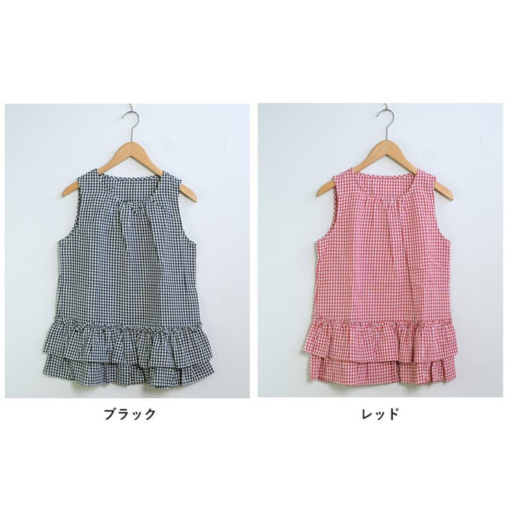 冬新作 ギンガムチェック ティアードフリル | LOVERS | 詳細画像23 