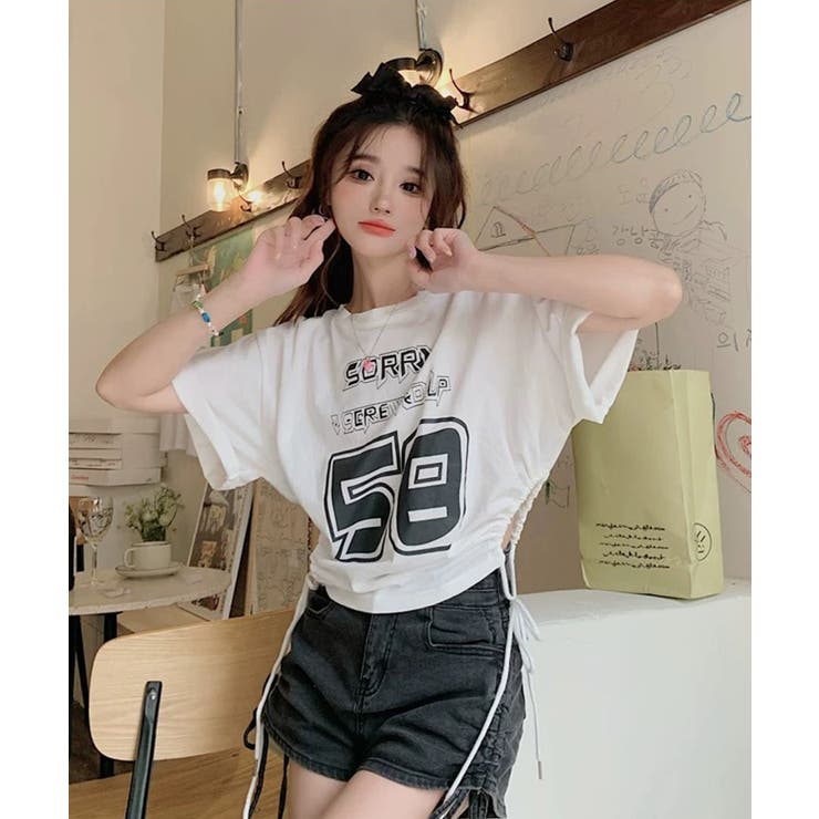 夏新作 ナンバリング サイドシャーリング[品番：JP000006954