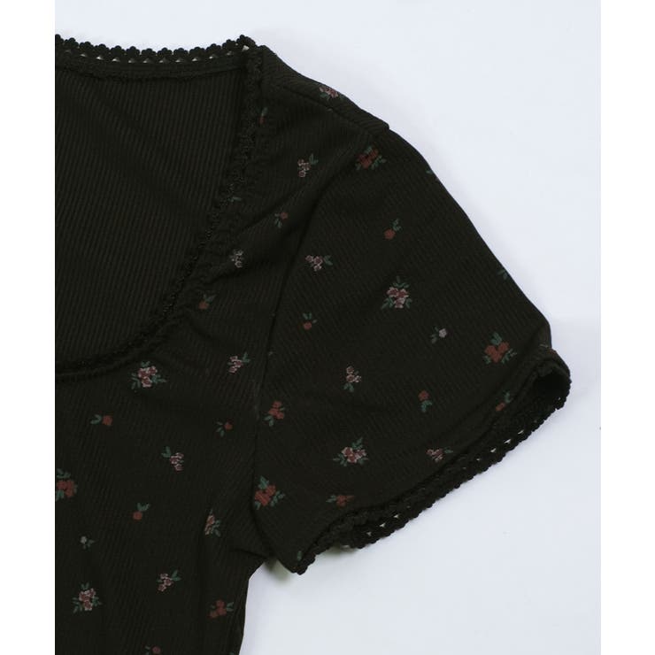 冬新作 小花柄プリント レーストリム | LOVERS | 詳細画像19 