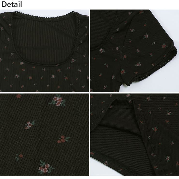 冬新作 小花柄プリント レーストリム | LOVERS | 詳細画像22 