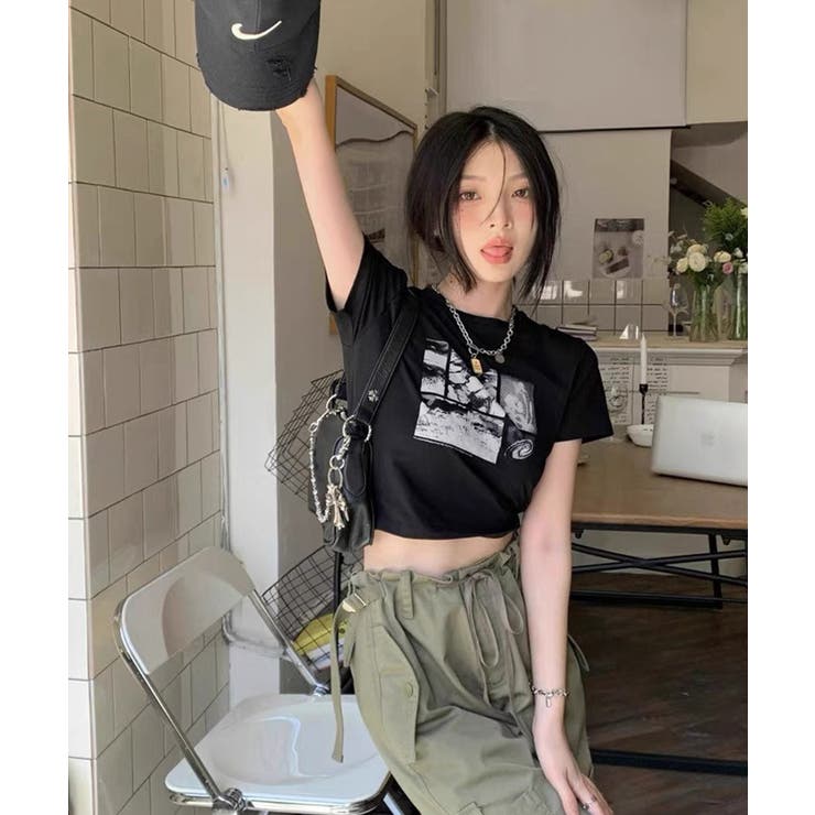 冬新作 モノクロフォトプリント ショート丈 | LOVERS | 詳細画像6 