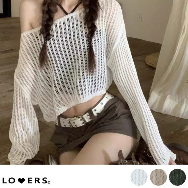 冬新作 ショート丈 ワンショルダー | LOVERS | 詳細画像1 