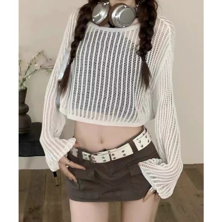 ホワイト | 冬新作 ショート丈 ワンショルダー | LOVERS