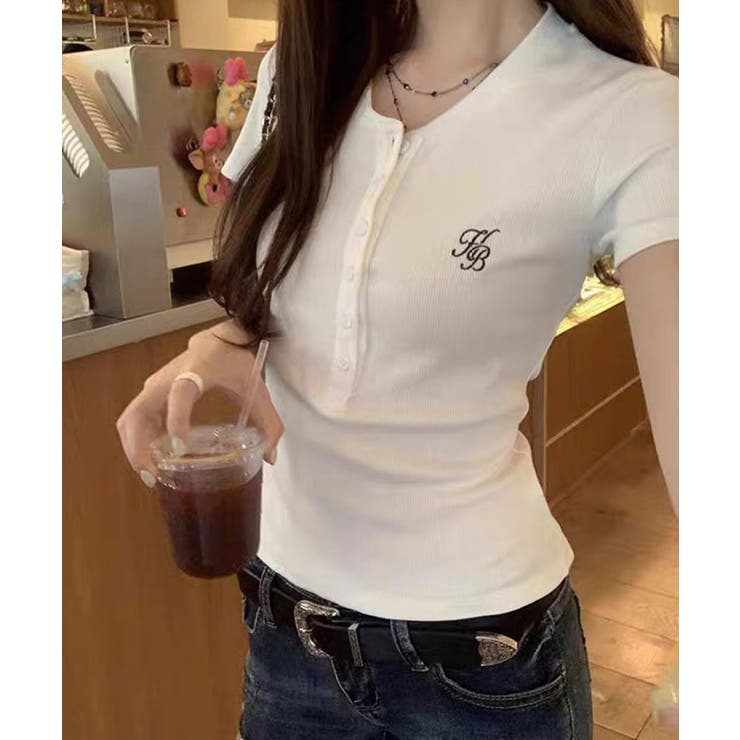 冬新作 ロゴ刺繍 ヘンリーネック | LOVERS | 詳細画像2 