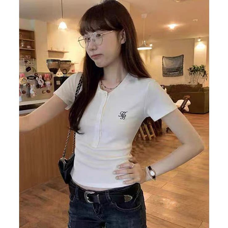 冬新作 ロゴ刺繍 ヘンリーネック | LOVERS | 詳細画像6 