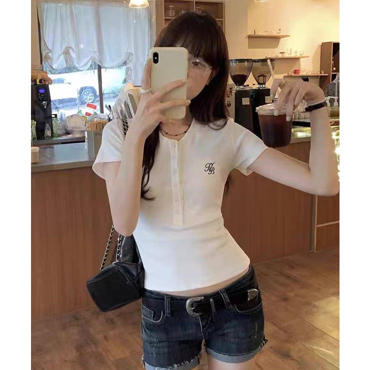 冬新作 ロゴ刺繍 ヘンリーネック | LOVERS | 詳細画像7 