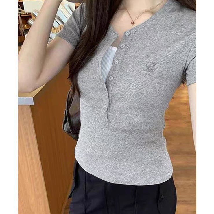 冬新作 ロゴ刺繍 ヘンリーネック | LOVERS | 詳細画像9 