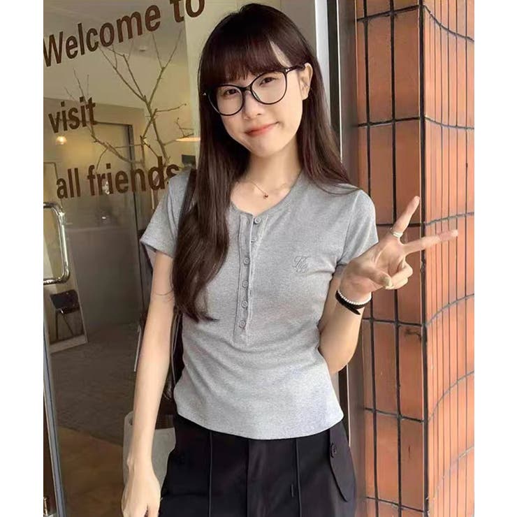 冬新作 ロゴ刺繍 ヘンリーネック | LOVERS | 詳細画像11 