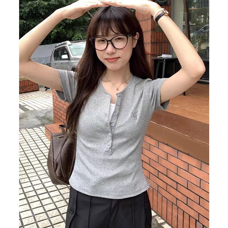 冬新作 ロゴ刺繍 ヘンリーネック | LOVERS | 詳細画像12 