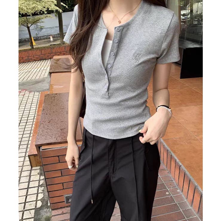 冬新作 ロゴ刺繍 ヘンリーネック | LOVERS | 詳細画像13 