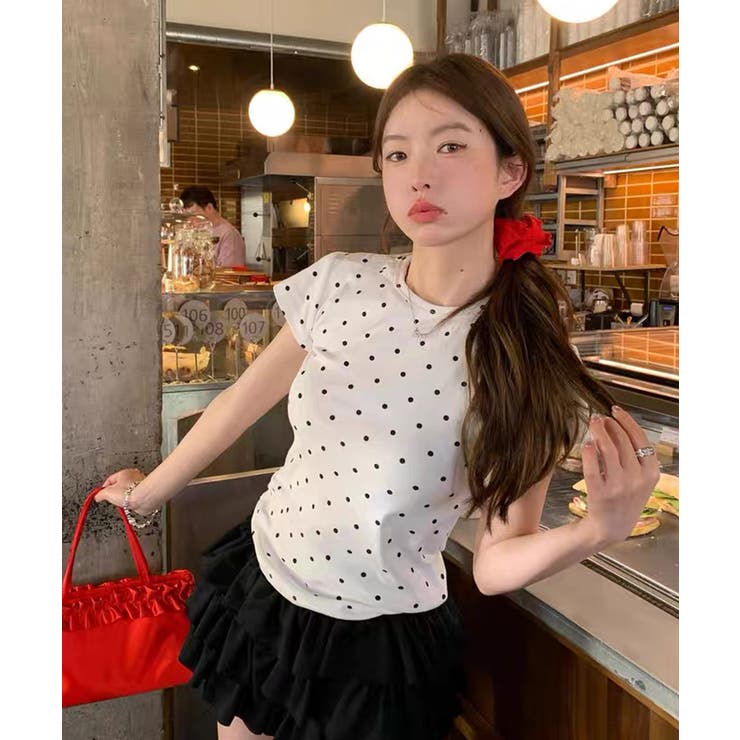 冬新作 ドット柄 クルーネック | LOVERS | 詳細画像4 